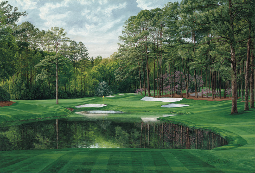 16th Hole, “Red Bud,” Augusta National Golf Club